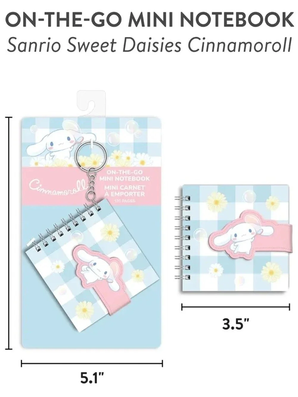 Sanrio Cinnamoroll Mini Notebook